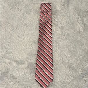 Jos. A. Bank Pink, Gray, White Tie